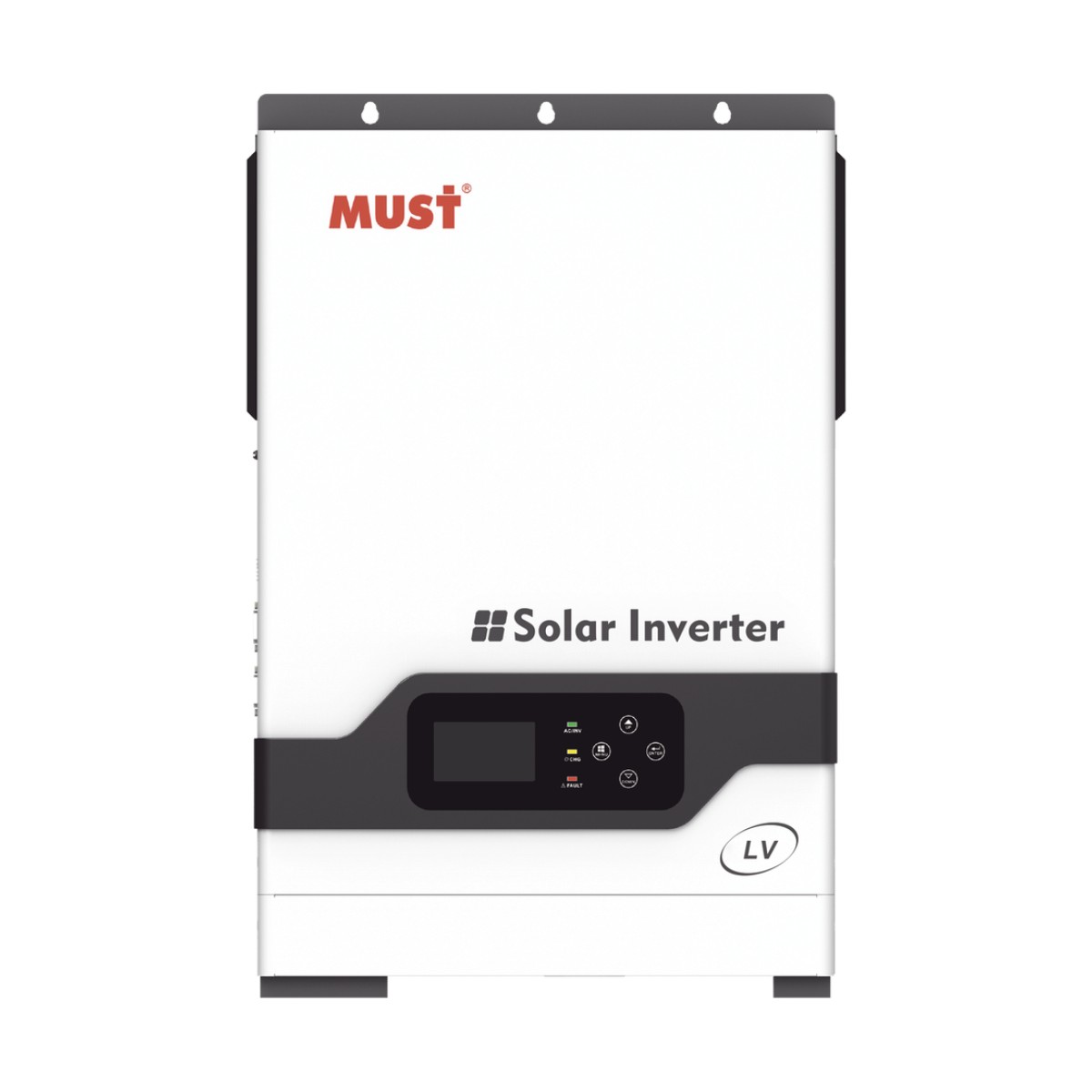 Inversor / Cargador de 1 KW para Sistemas Tipo Isla a 12Vcd / 120Vca, Onda Sinusoidal Pura con Controlador MPPT