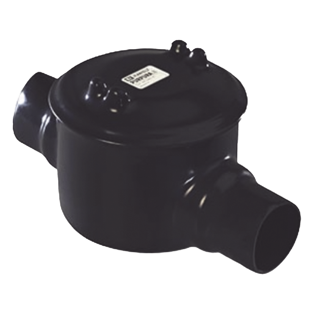Caja para Áreas Peligrosas con Tapa Tipo GRC de 3/4" (19 mm) con Recubrimiento de PVC e  Interior de Uretano.