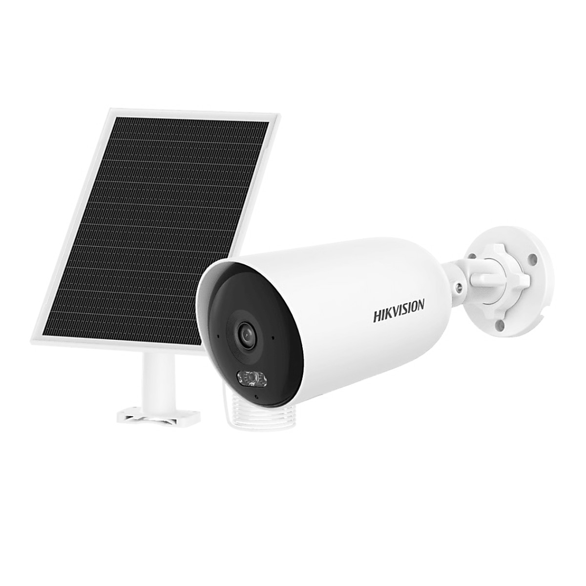 Kit Solar IP All in One / AOV / Bala IP 4 Megapixel / Lente 2.8 mm / Panel Solar + Batería de Respaldo de Litio (9000 mAh) / SIM 4G Incluido/ Audio Bidireccional / IP66 / Micro SD