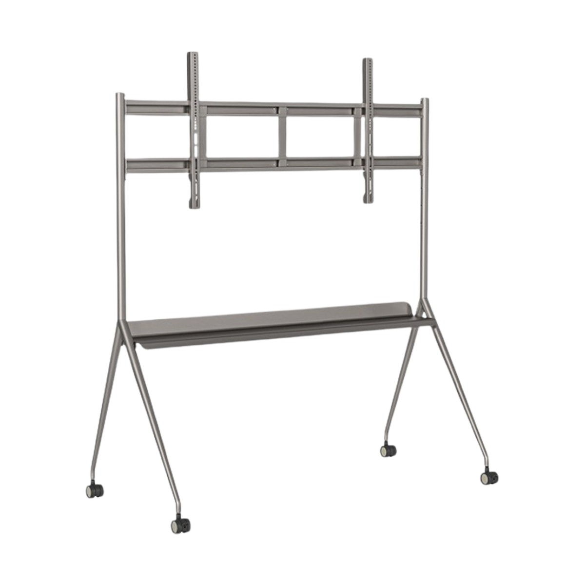 Montaje de Piso Móvil para Pantallas de 75 y 86" / Compatible con VESA / Incluye Soporte para Pantalla
