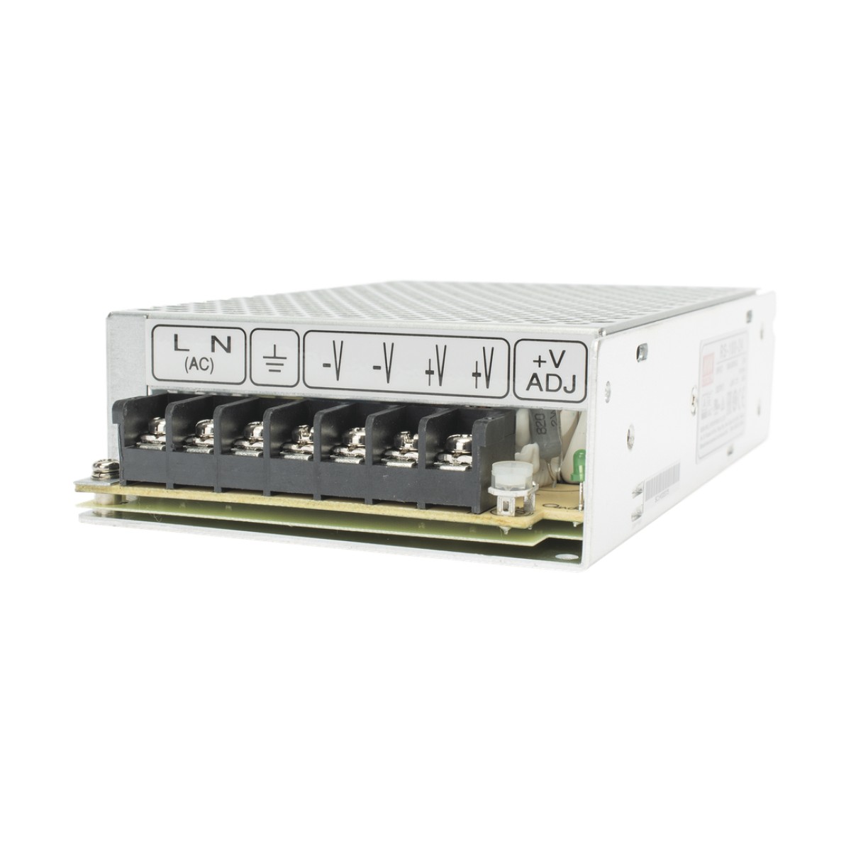 Fuente de Poder Industrial Conmutada 100W de Potencia, 24Vcc, 4.5A