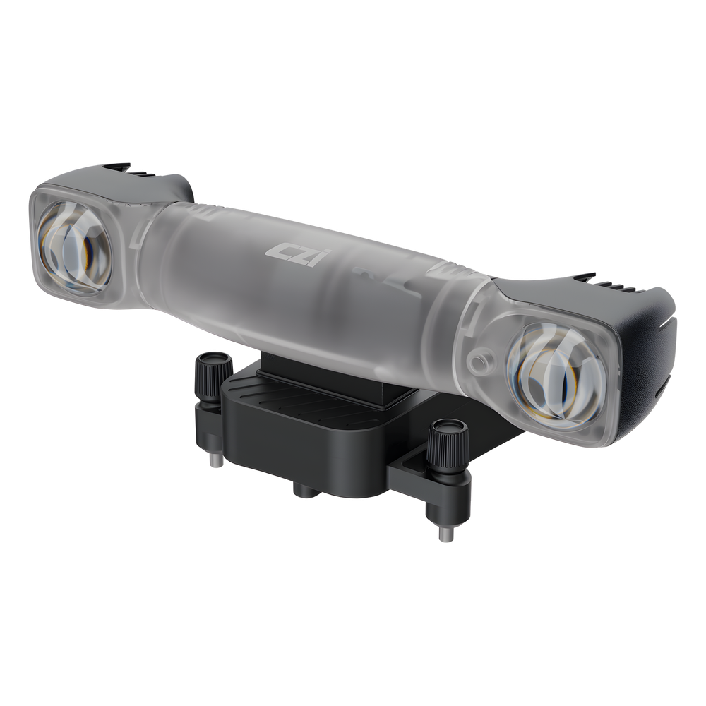 Luz de búsqueda, 30W LED Blanco, 100m Alcance, Algoritmo AI, Luz Roja/Azul/Amarilla, Láser Verde, Compatible Mavic3Enterprise/Matrice4, Peso 130g