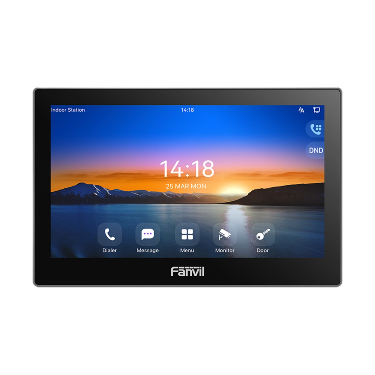 Monitor Audio/Video  IP/SIP para interior, Wi-Fi, pantalla táctil de 7", Apertura remota