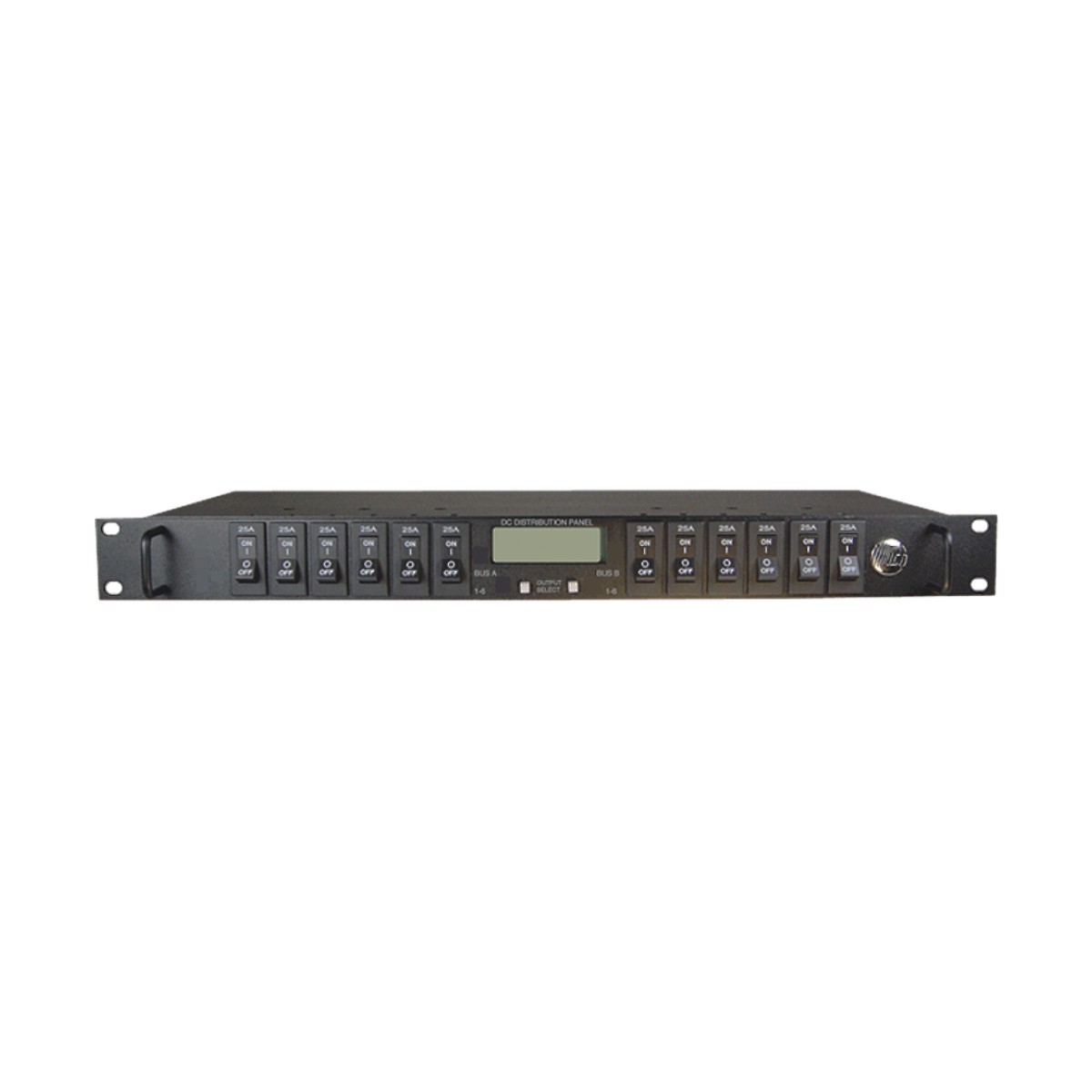 PDU Administrable IP, 12 Salidas para Brakers (No incluidos), Control de Energía Remoto, Doble Bus Inteligente de Distribución CD, Aplicaciones 12,24 y 48 Vcc.