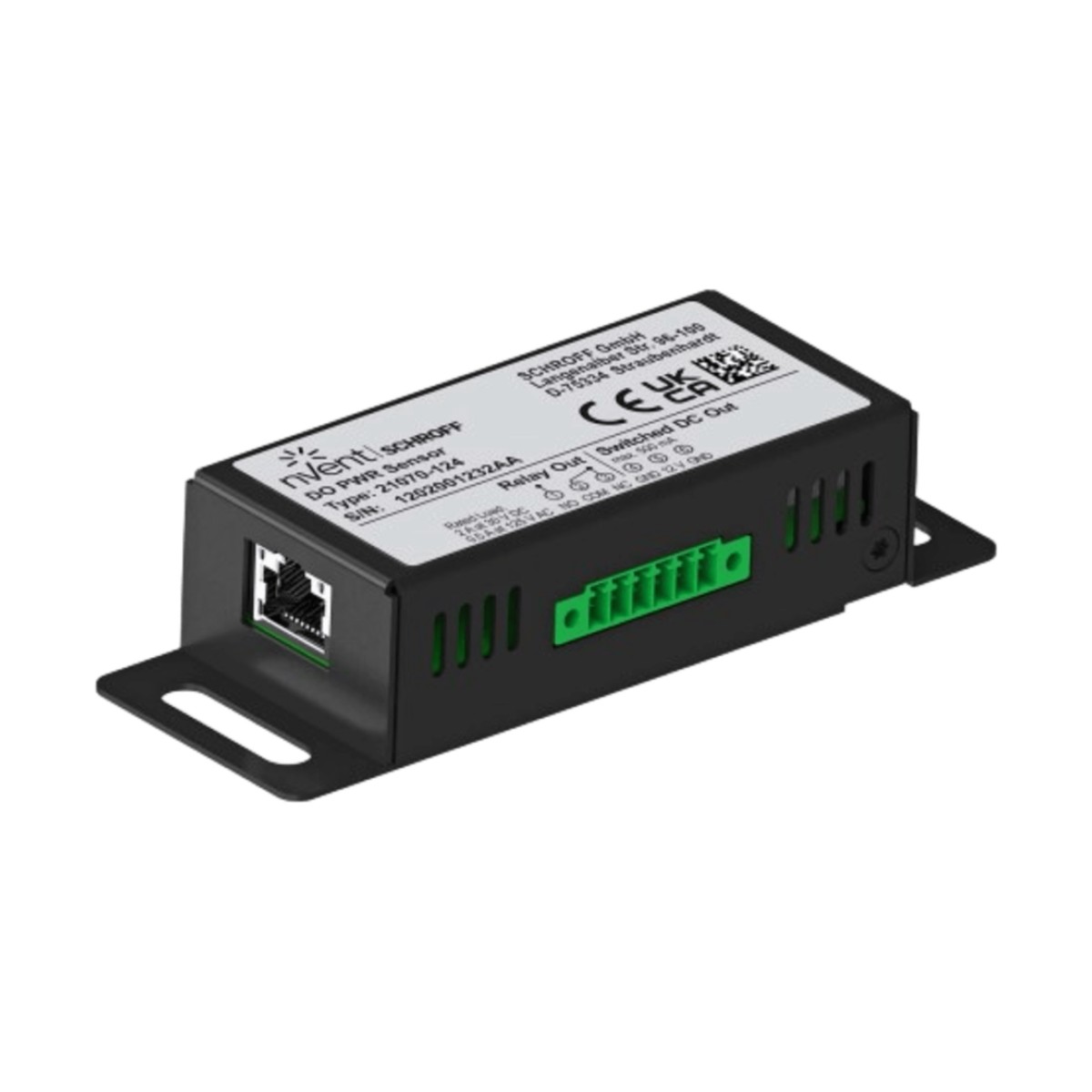 Sensor de Contacto Digital de Entrada / 12V / Hasta 16 en Cadena (daisy chain) / RJ45 / Carcasa Metálica / Compatible con Guardian Gateway