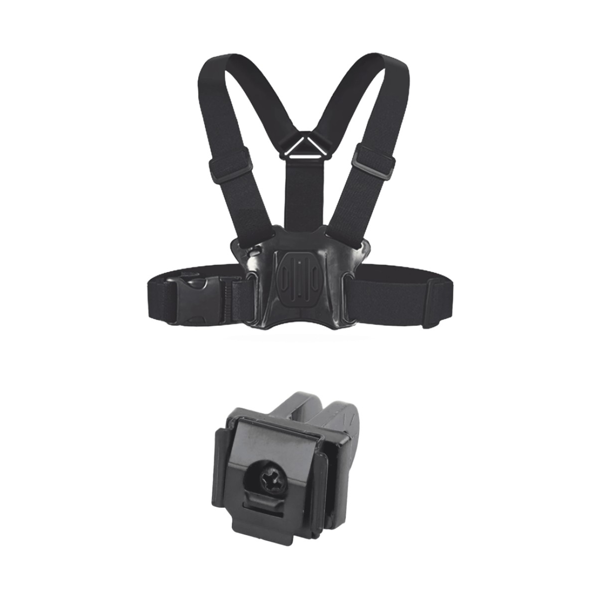 Kit de Arnes de Pecho y Adaptador para Body Cam HIKVISION / Compatible con DS-MH2311 y DS-MCW406.