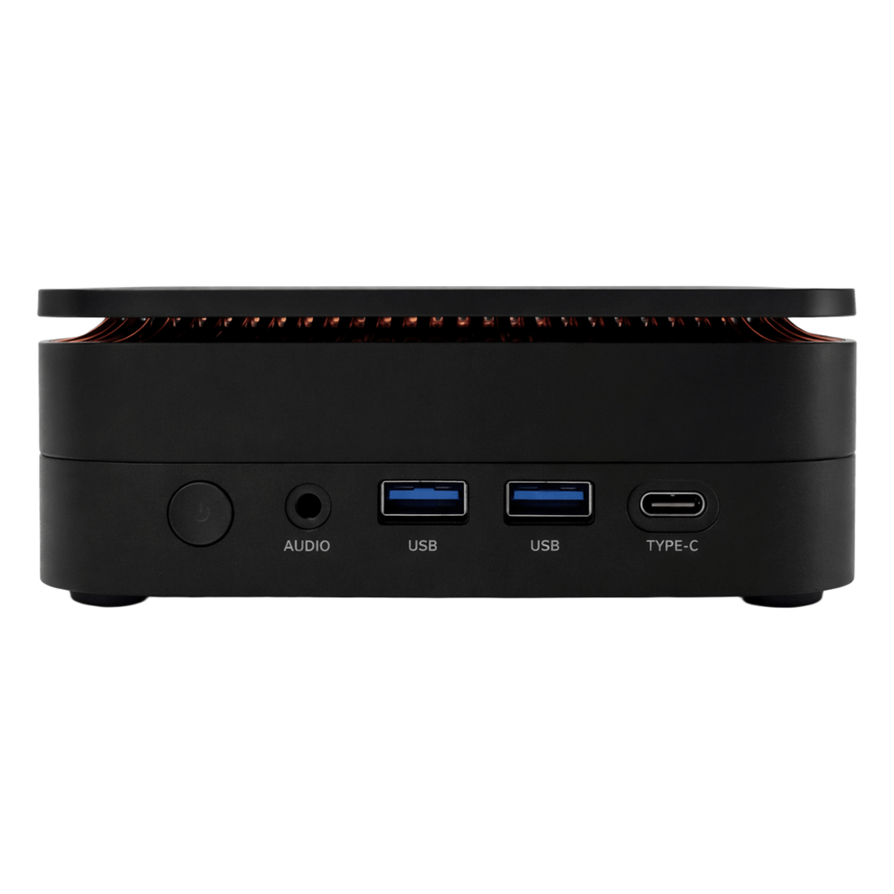 Mini estación de trabajo (Mini PC) / AMD Ryzen 7 7735HS / Wi-Fi 6 / Bluetooth 5.2 / 16 GB DDR5 / 512 GB SSD / Windows 11 / 128 mm × 128 mm × 42 mm (5.0 in × 5.0 in × 1.7 in)