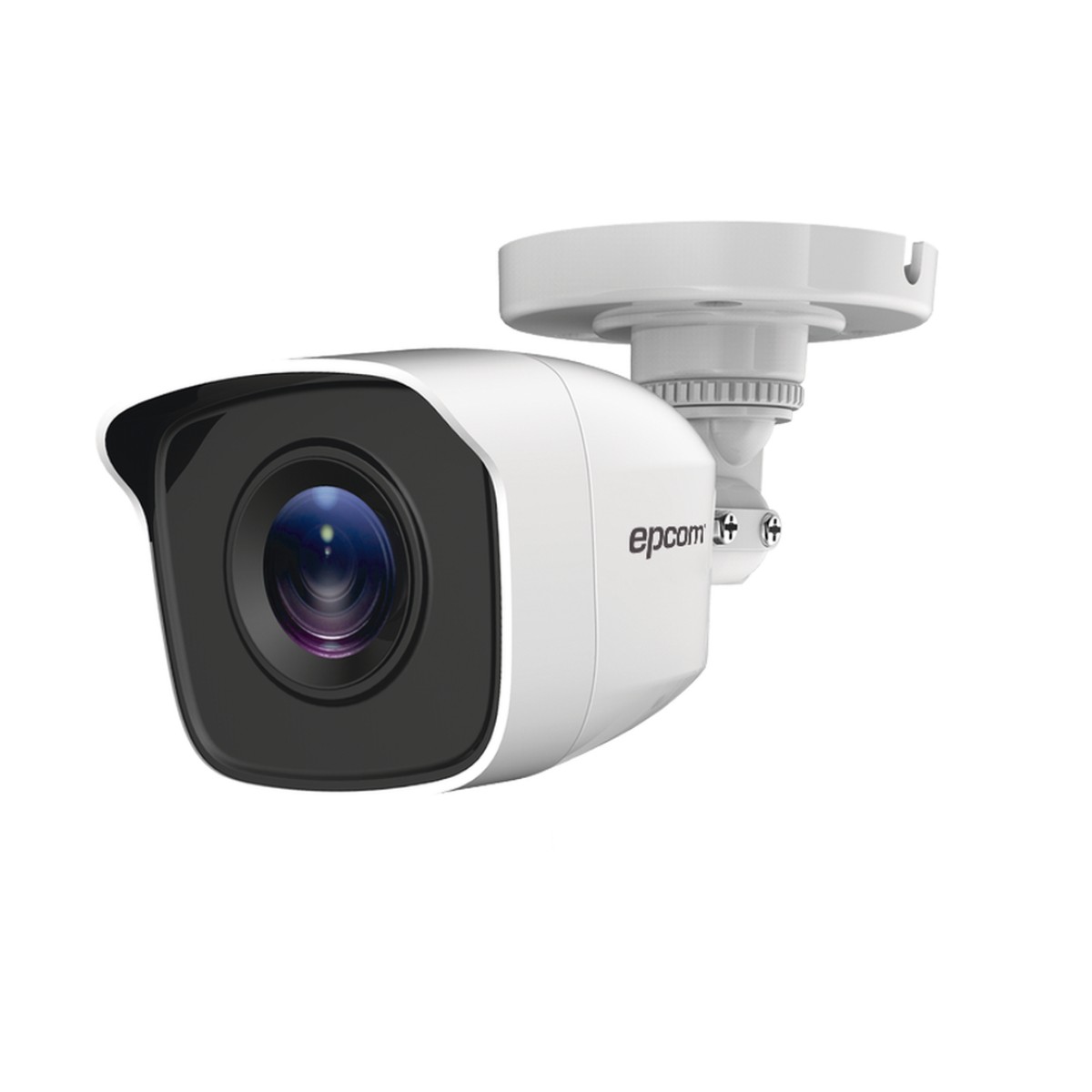 Bala TURBOHD 2 Megapíxeles (1080p) / METALICA / Gran Angular 103° / Lente 2.8 mm / IR EXIR Inteligente 20 mts / Exterior IP66 / TVI-AHD-CVI-CVBS