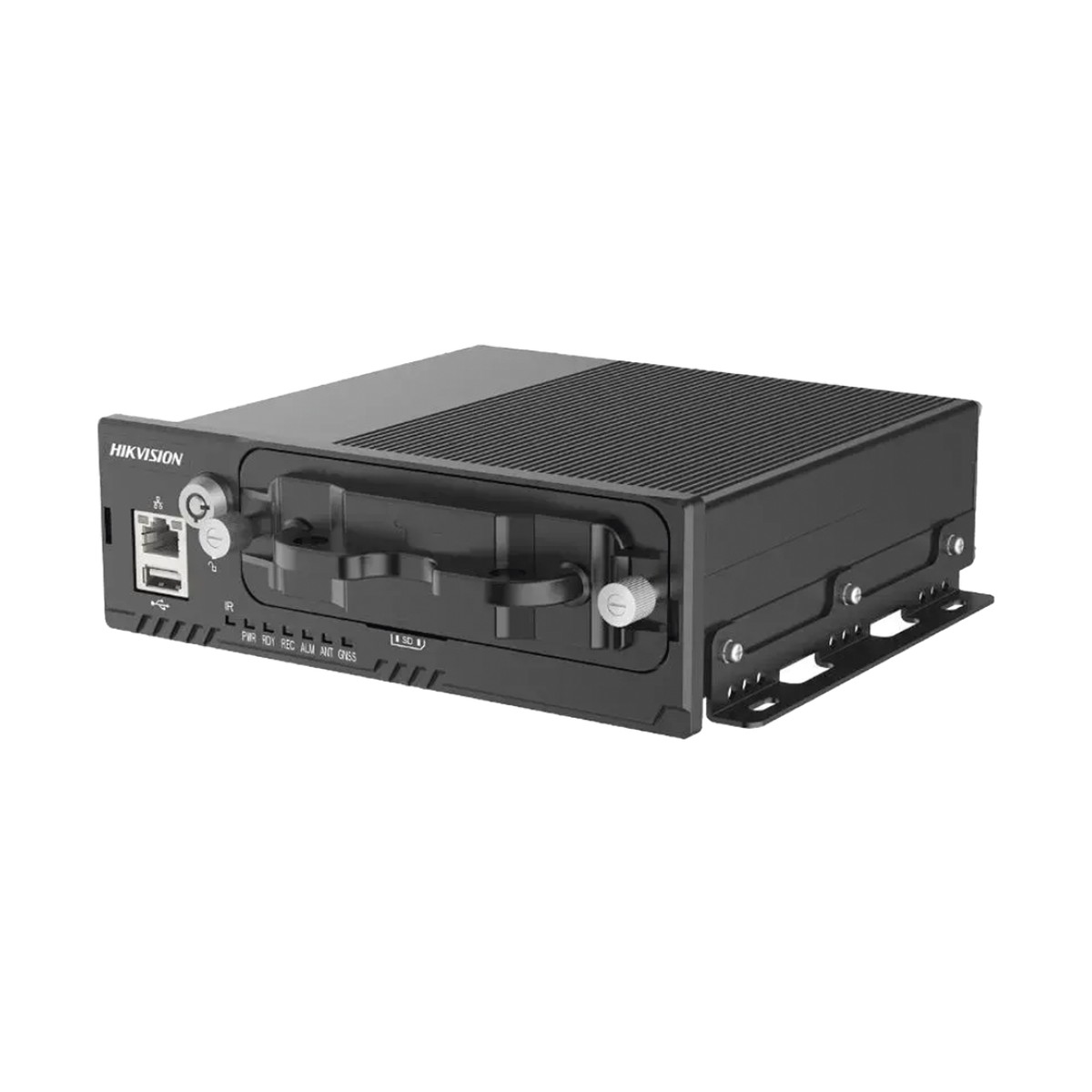 DVR Móvil 1080P (2 Megapixel) / 4 Canales TURBO + 4 Canales IP / GPS Integrado / Sensor G / IA ADAS-DSM-BSD / 9-36 Vcc