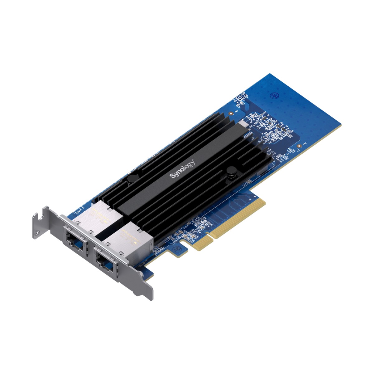 Adaptador de Red Synology E10G30-T2 | Doble Puerto 10 GbE | PCIe 3.0 x8 | Compatible con Synology | Link Aggregation.