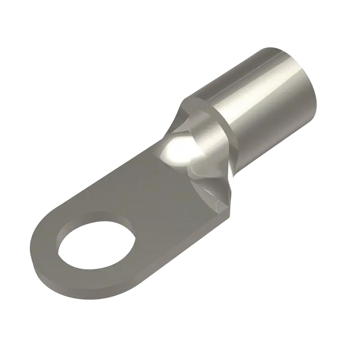 Zapata Terminal de Ojillo para Tornillo 1/4" (6.35 mm)  y Calibre 6 AWG.
