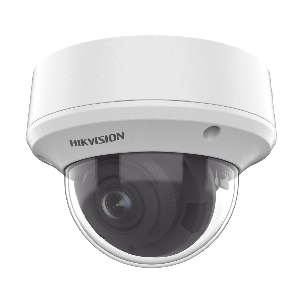 Domo TURBOHD 5 Megapixel / Lente Motorizado 2.7 - 13.5 mm / IR EXIR 40 mts / TVI-AHD-CVI-CVBS / IK10 / IP67 / dWDR / 12 Vcc / 24 VCA