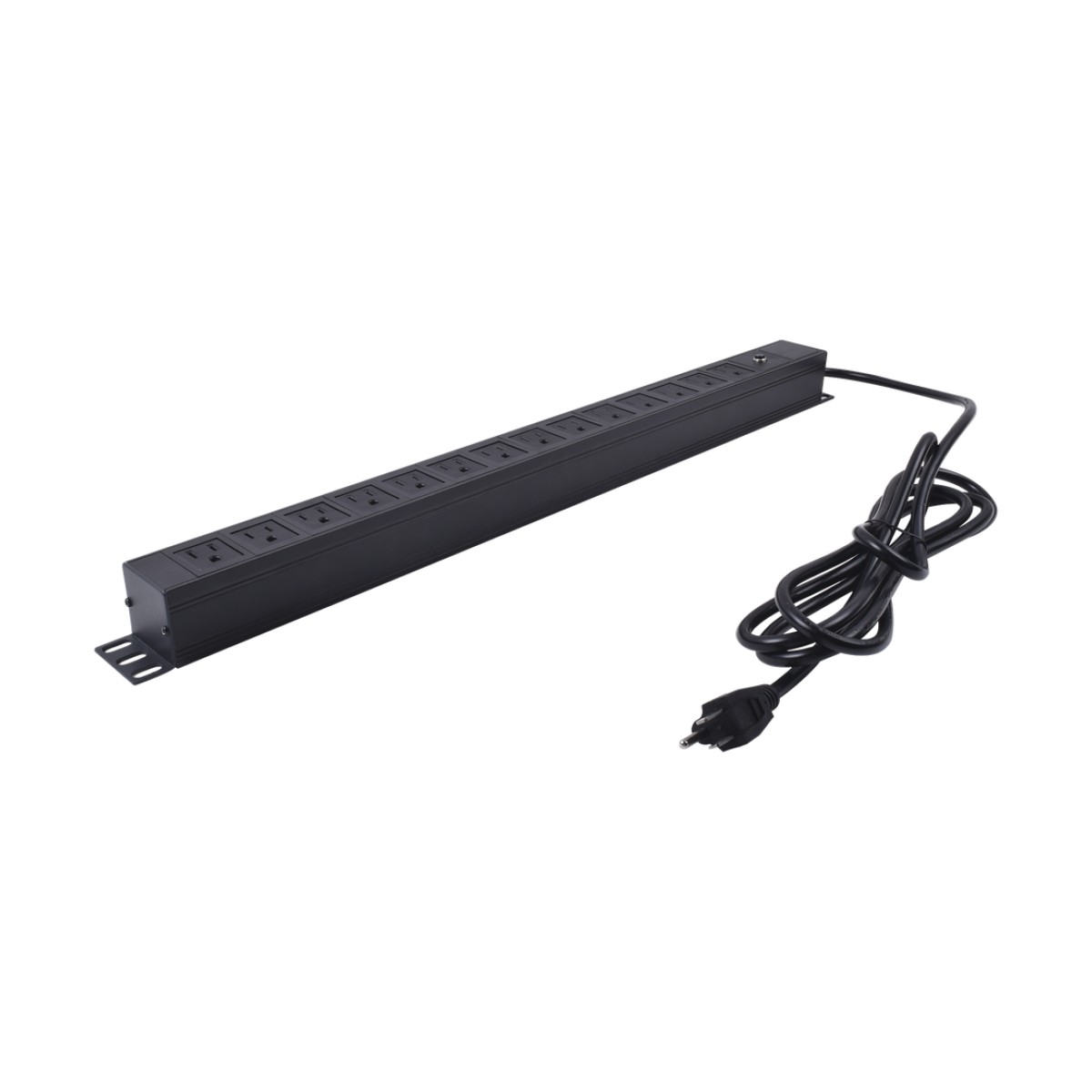 Unidad de Distribución de Energía (PDU) / 14 Tomas / 125 V / Montaje Vertical / Cable 1.90 m (6.2 ft) / Gabinete 650 mm (25.6 in) de Ancho