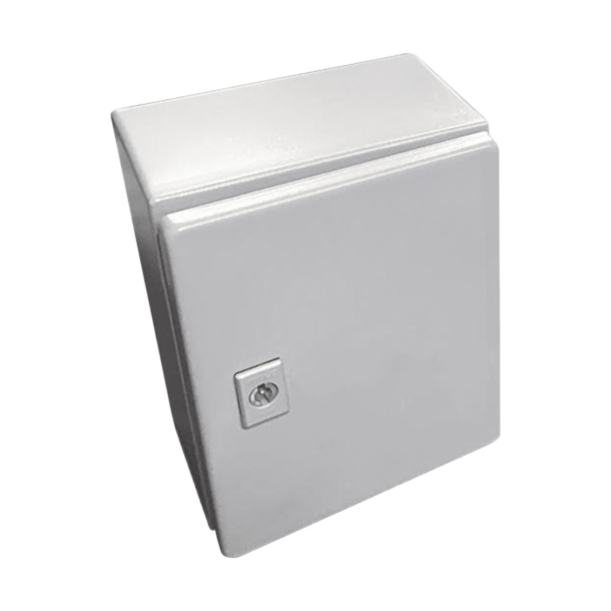 Gabinete de Acero / Nema 4 -IP 66 de 20 x 25 x 15 cm / Platina y certificado UL.