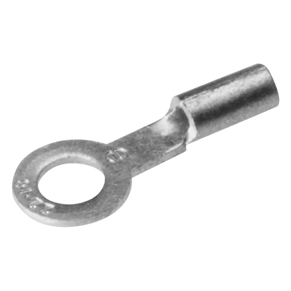 Zapata Terminal de Ojillo  para Tornillo 3/16" (5 mm) y Cable Calibre 16-14 AWG.