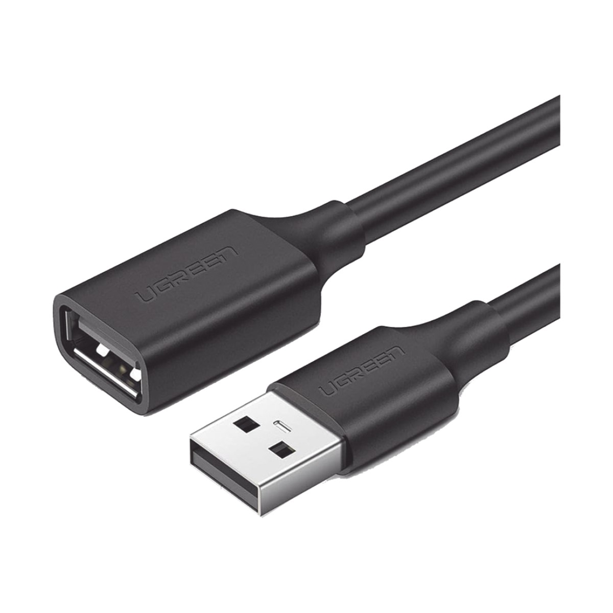 Cable Extensor USB 2.0 A a A | 1 metro | Macho-Hembra | Ultra Durabilidad | Núcleo de Cobre Estañado 28/22 AWG | Blindaje Interior Múltiple / Ideal para teclado, mouse, impresoras, etc.