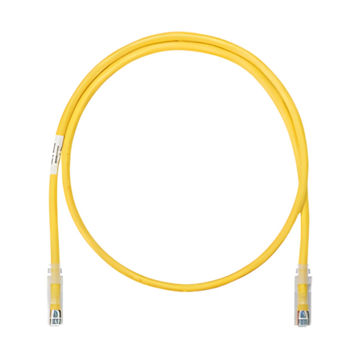 Cable de Parcheo UTP Categoría 6, con Plug Modular en Cada Extremo - 4.3 Metros (14.11 Pies) - Amarillo
