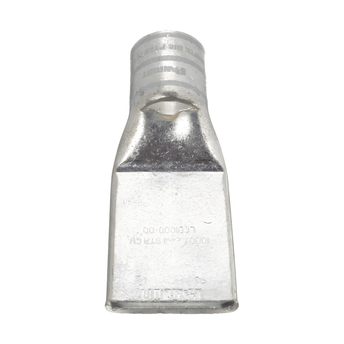 Zapata de compresión LCD1000-00-3 para cal. 1 Kcmil, Lengüeta recta, Ancho 55.11mm, Longitud 146.55mm. 1 pz