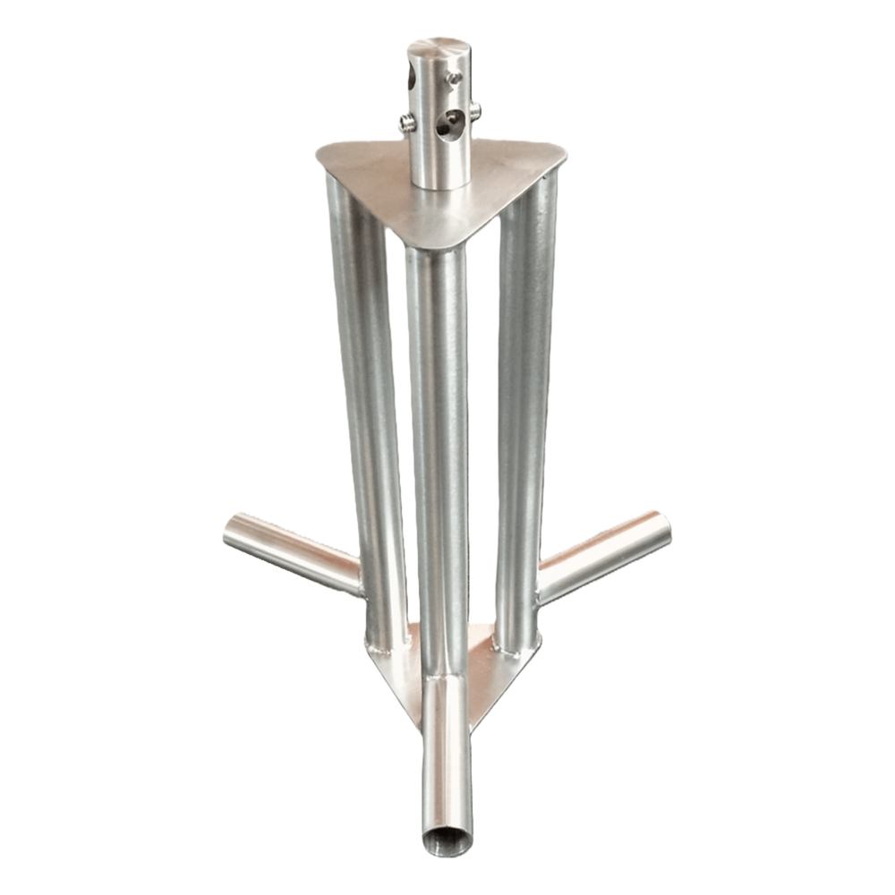 Electrodo Acero Inoxidable / Diseño Delta / Cilindro Equipotencial Autoconectable / Terrenos Corrosivos / Reemplazo Tierras Naturales