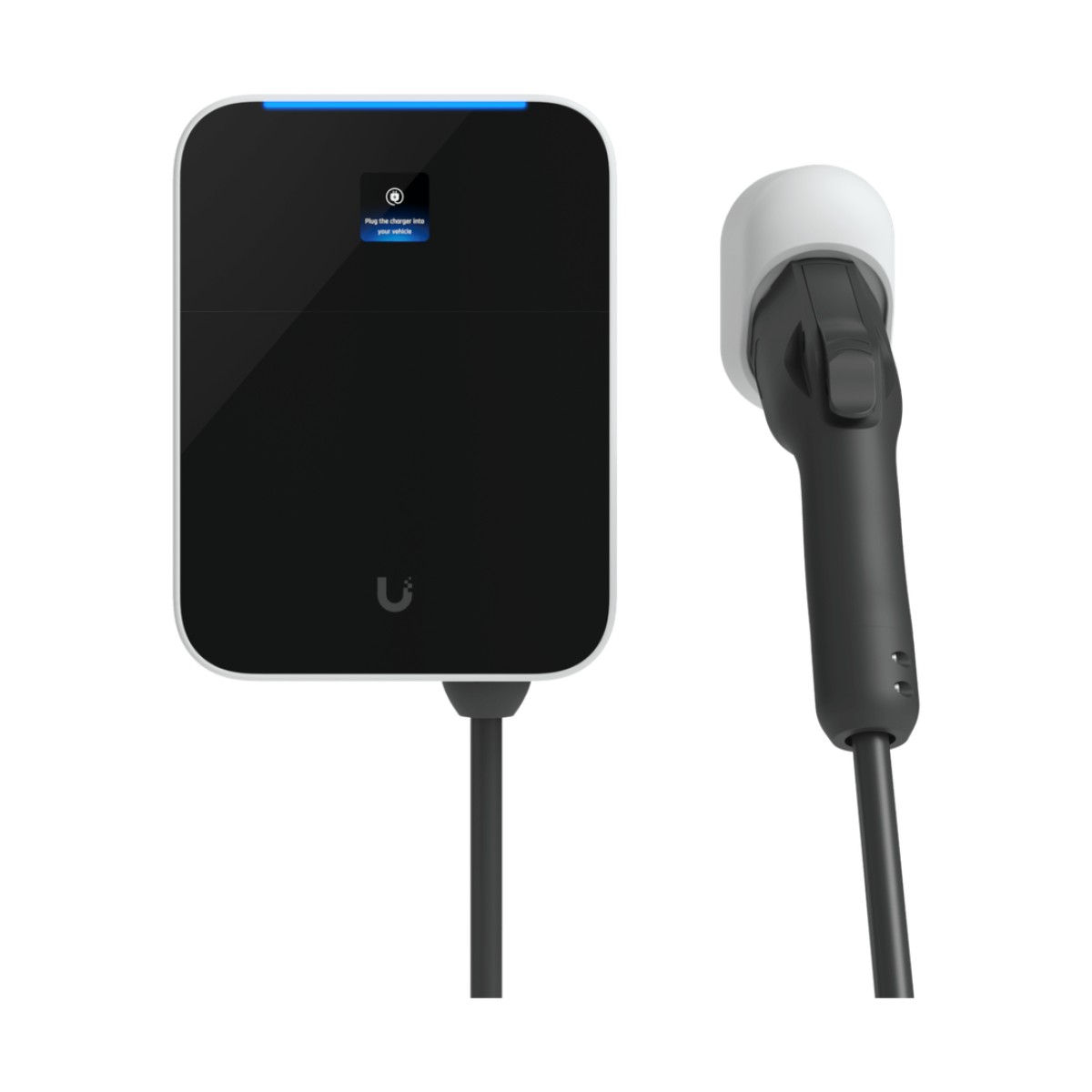 Estación de Carga EV UniFi Connect Lite / 11 kW Nivel 2 / Conector SAE J1772 / Intemperie Type 3R / Cable 7 m / Control de Acceso NFC / Gestión UniFi Connect
