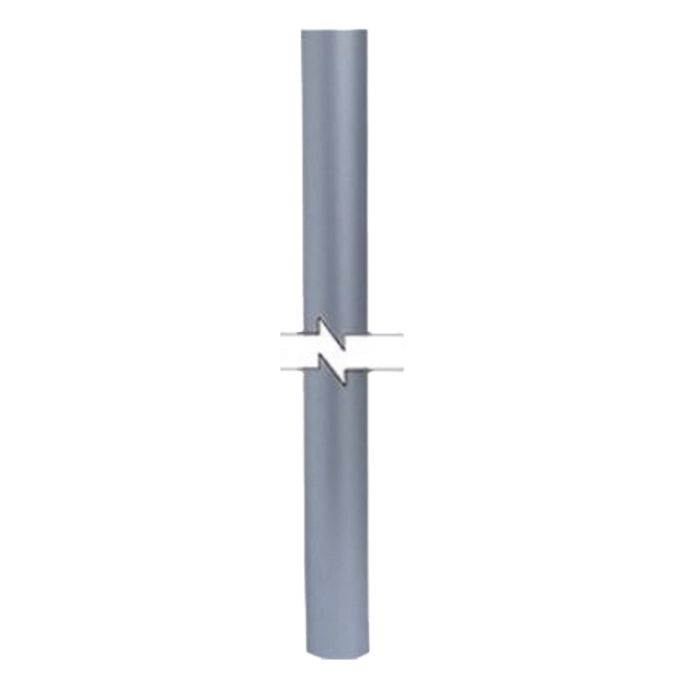 Mástil 6 metros, 2" diámetro Acero Inoxidable.