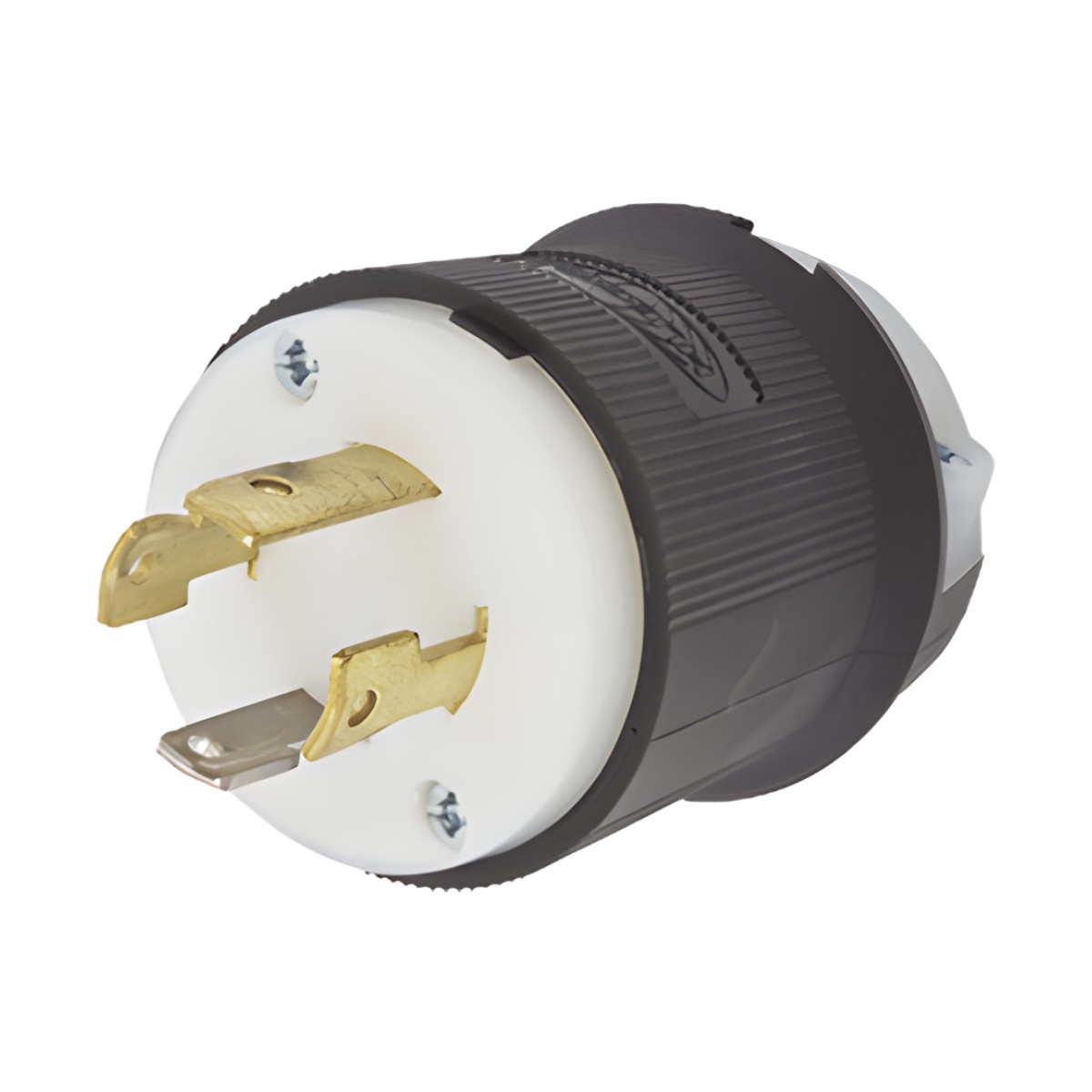 Clavija con Bloqueo de Media Vuelta Industrial 30 a 125/250 V CA / 3 Polos 4 Hilos / Nema L14-30P.