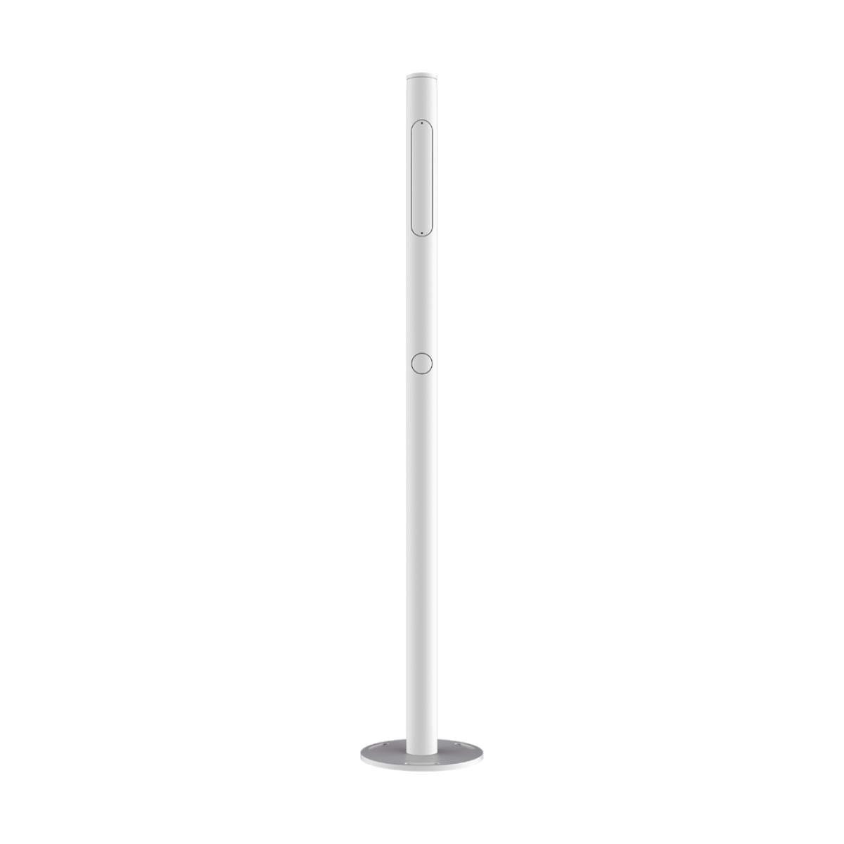 Poste para Cámara ANPR / Compatible con DS-TCG405-E / Altura de 1.3 Metros /  Color Blanco