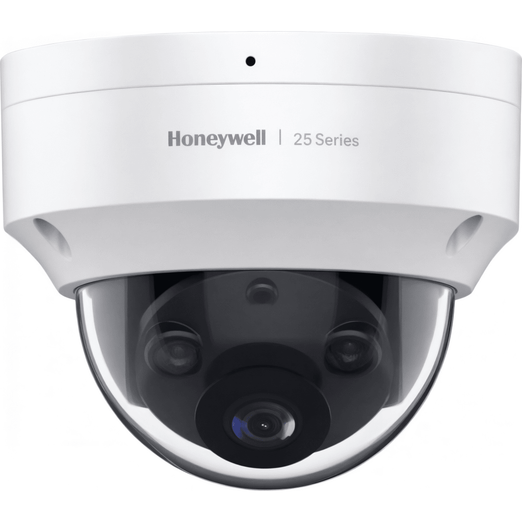 Cámara Domo IP / 4 MP / Lente Fijo 2.8 mm / Color 24/7 Dual-Light 30 m / WDR 90 dB / IP66 IK10 / PoE / NDAA