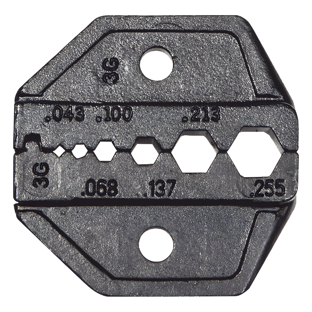 Matriz Ponchadora para RG58, RG59, RG62 y RG174. Compatible con Pinza Ponchadora VDV200-010