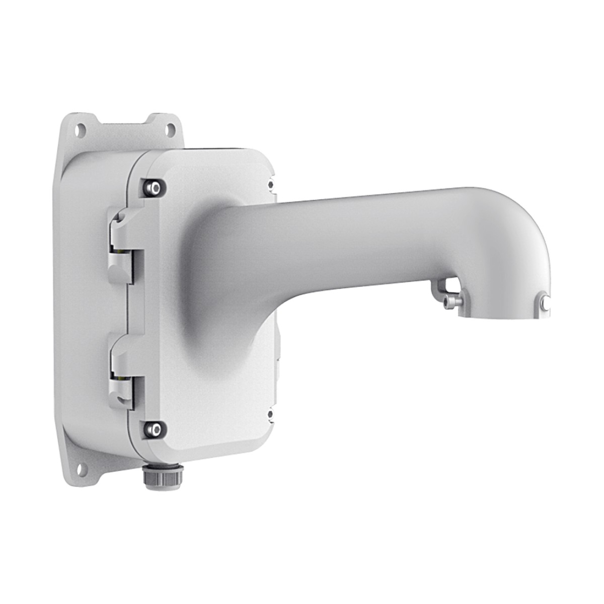 Montaje de Pared para Exterior con Caja de Conexión / Compatible con Domos PTZ HIKVISION y epcom