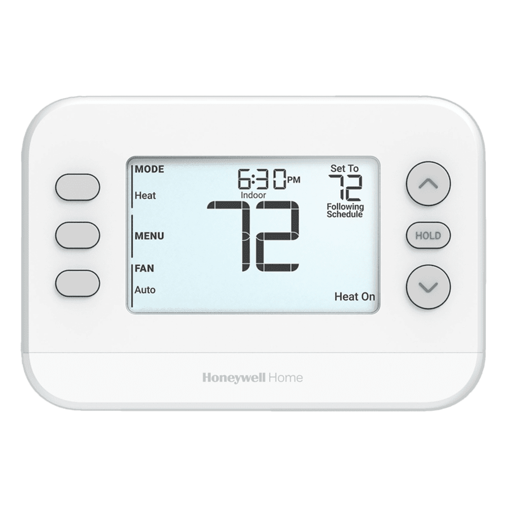 Termostato programable FocusPRO P200 para sistemas de bomba de calor 3H/2C o convencionales 2H/2C, con calefacción radiante y combustible dual