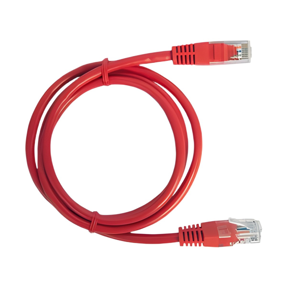 Cable de Parcheo UTP Cat6 - 1 Metro (3.28 Pies) - Rojo