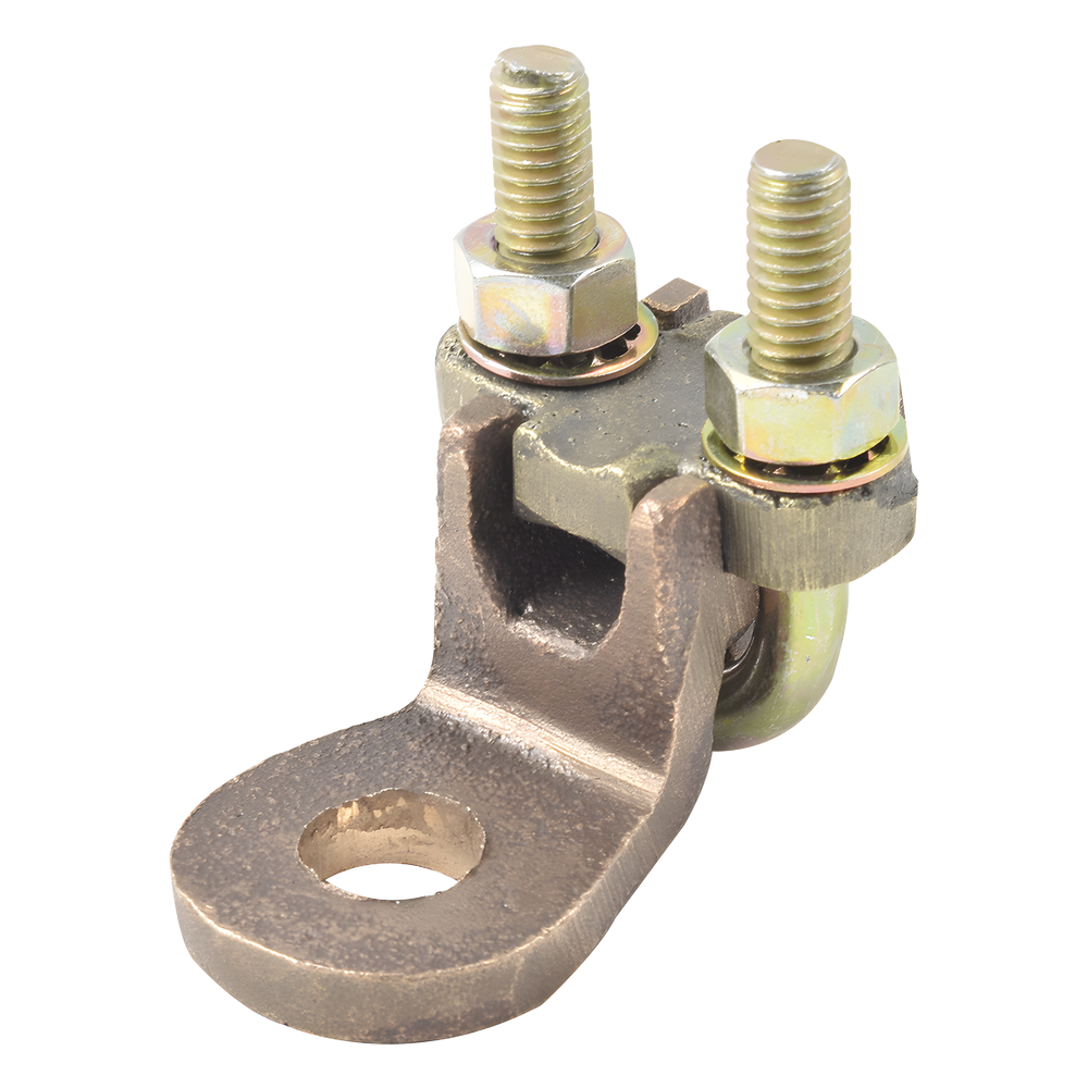 Conector de Bornes de 1/2" a Cable de Calibre 1/0 (cero) a 250 KCM.