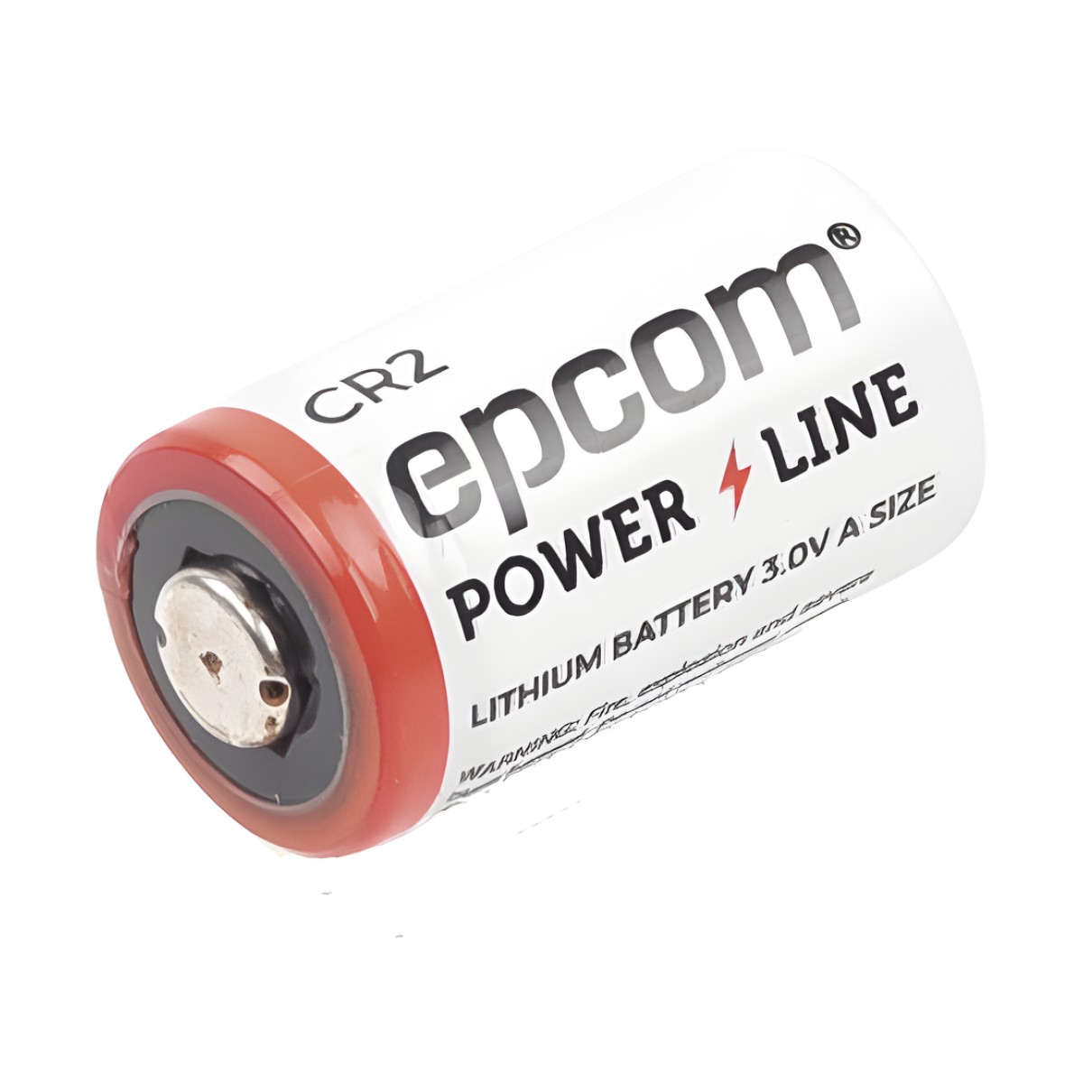 Batería de Litio CR2 / 3V / 850 mAh / No Recargable / Sello Hermético Vidrio-Metal / Operación -40°C a +60°C
