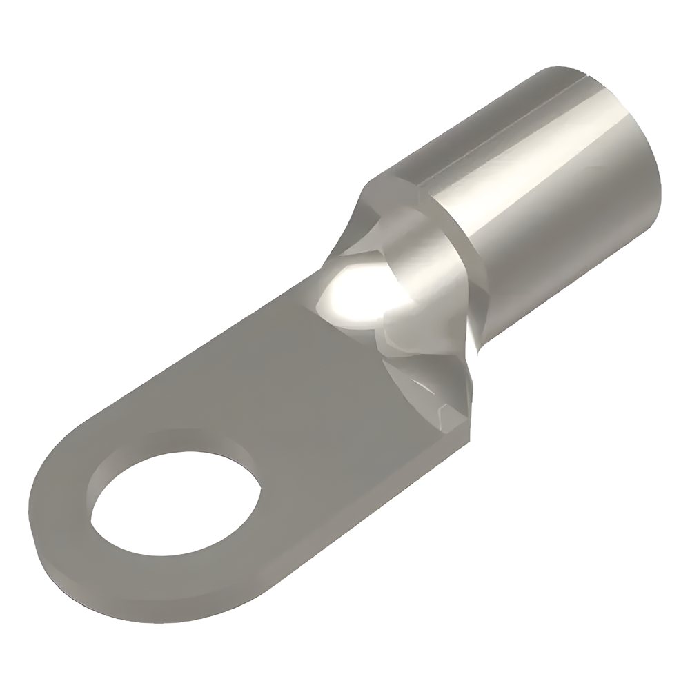 Zapata Terminal de Ojillo para Tornillo 3/8 " (10 mm)  y Calibre 8 AWG.