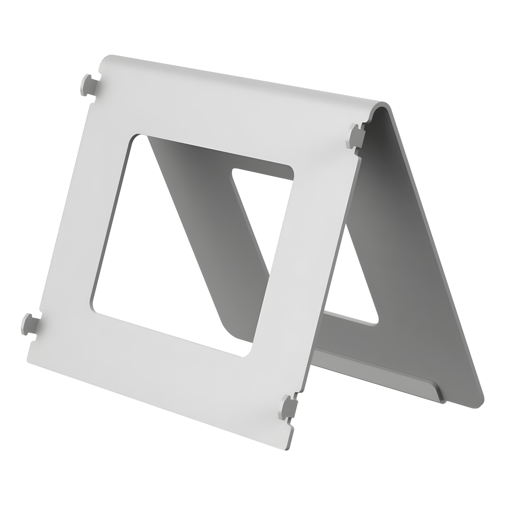 Soporte de Escritorio Compatible con DS-KH6350-WTE1 / Material SECC con Gel de Sílice / Diseño Compacto y Robusto