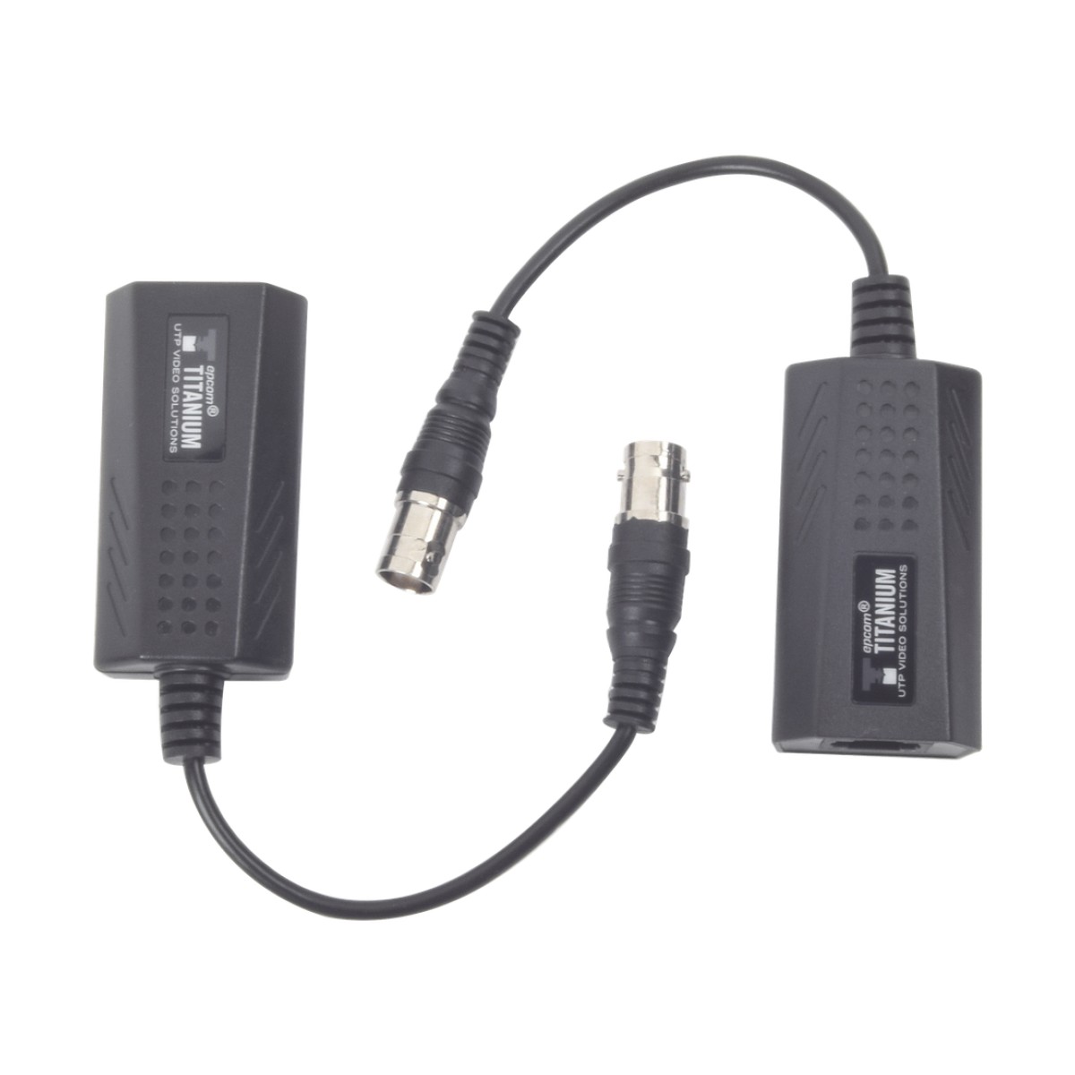 Kit EXTENSOR IP por cable CABLE COAXIAL para distancias de HASTA 200 m / REUTILIZA EL CABLEADO EXISTENTE PARA CONECTAR CÁMARAS IP / No Requiere Energía / Transmisión en Tiempo Real / Protección Contra Sobretensiones Incorporada