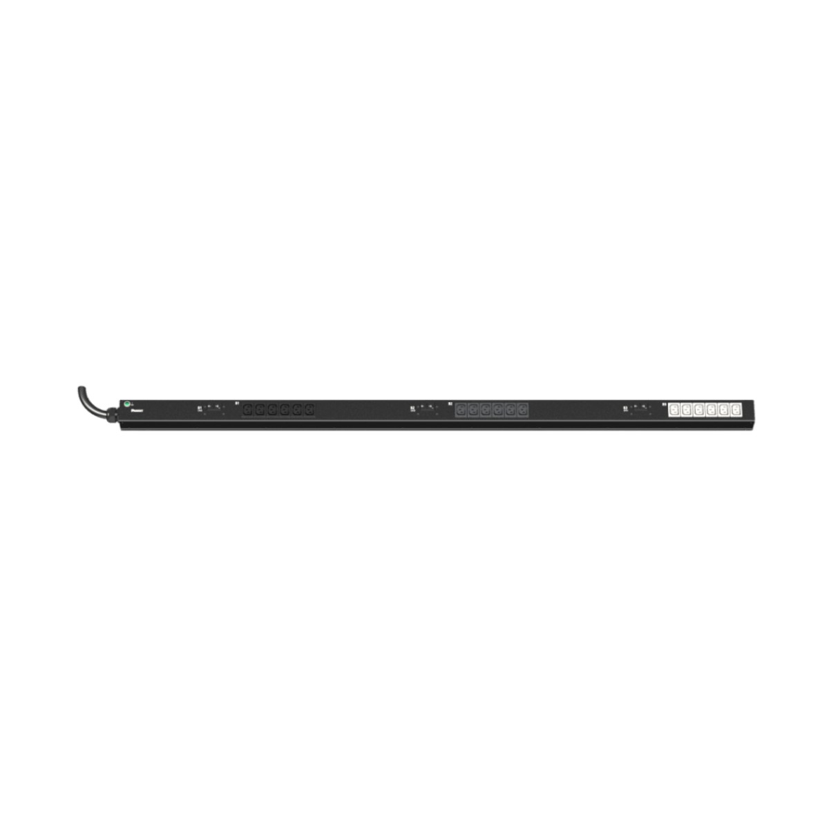 PDU ES2P Básico para Distribución de Energía, Enchufe de Entrada NEMA L21-30P, Con 18 Salidas C13, de Instalación Vertical, 208 Vca, 30 Amp