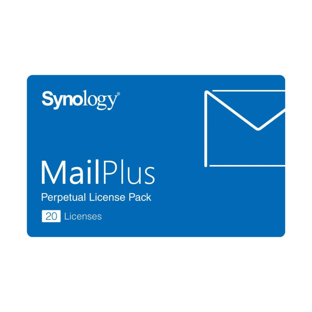 Paquete de Licencias Synology MailPlus | 20 Cuentas de Correo Electrónico Activas | Licencias Permanentes | Compatible con Synology NAS | Alta Disponibilidad | Migración de Licencias.