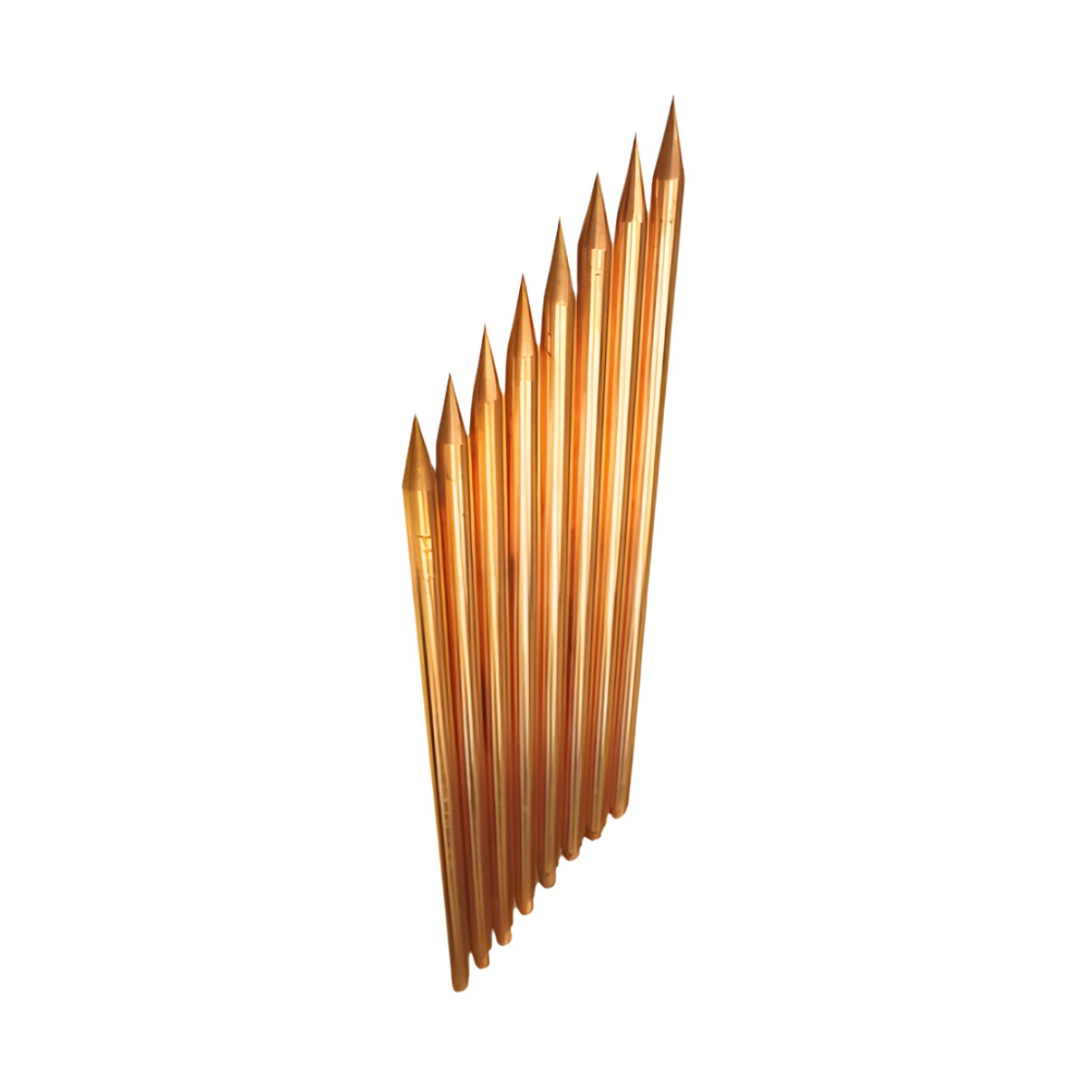 Varilla de Acero con Recubrimiento de Cobre Diámetro 5/8" de 3 m de Largo
