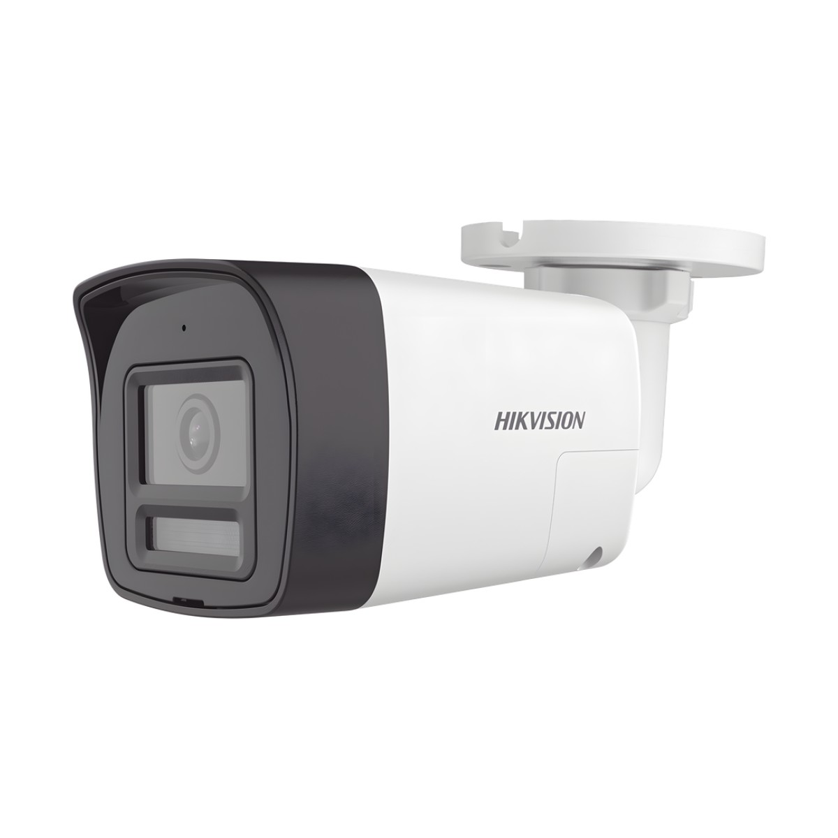 [Audio Bidireccional + Dual Light + ColorVu] Bala TURBOHD 4K (8 Megapixel) / Lente 2.8 mm / 30 mts IR EXIR + 20 mts Luz Blanca / Micrófono y Bocina Integrado / Exterior IP67 / Metal / dWDR
