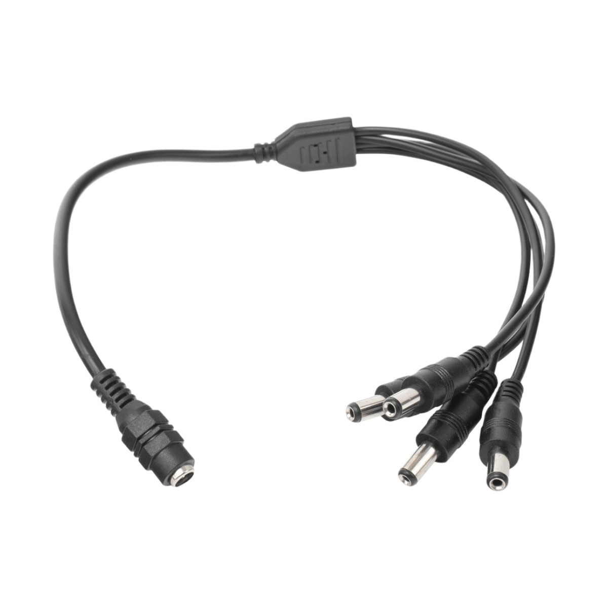 Cable con Conector Jack Hembra de 3.5 mm con 4 Salidas de Jack Macho (Divisor de Energía) / Tipo Pulpo / 4 Conectores Macho / 1 Conector Hembra / Jack de 3.5 mm