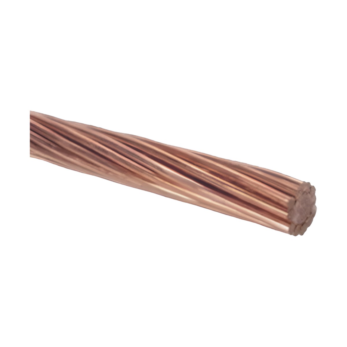 100 m / 10 AWG / Cable Eléctrico / Cobre Desnudo