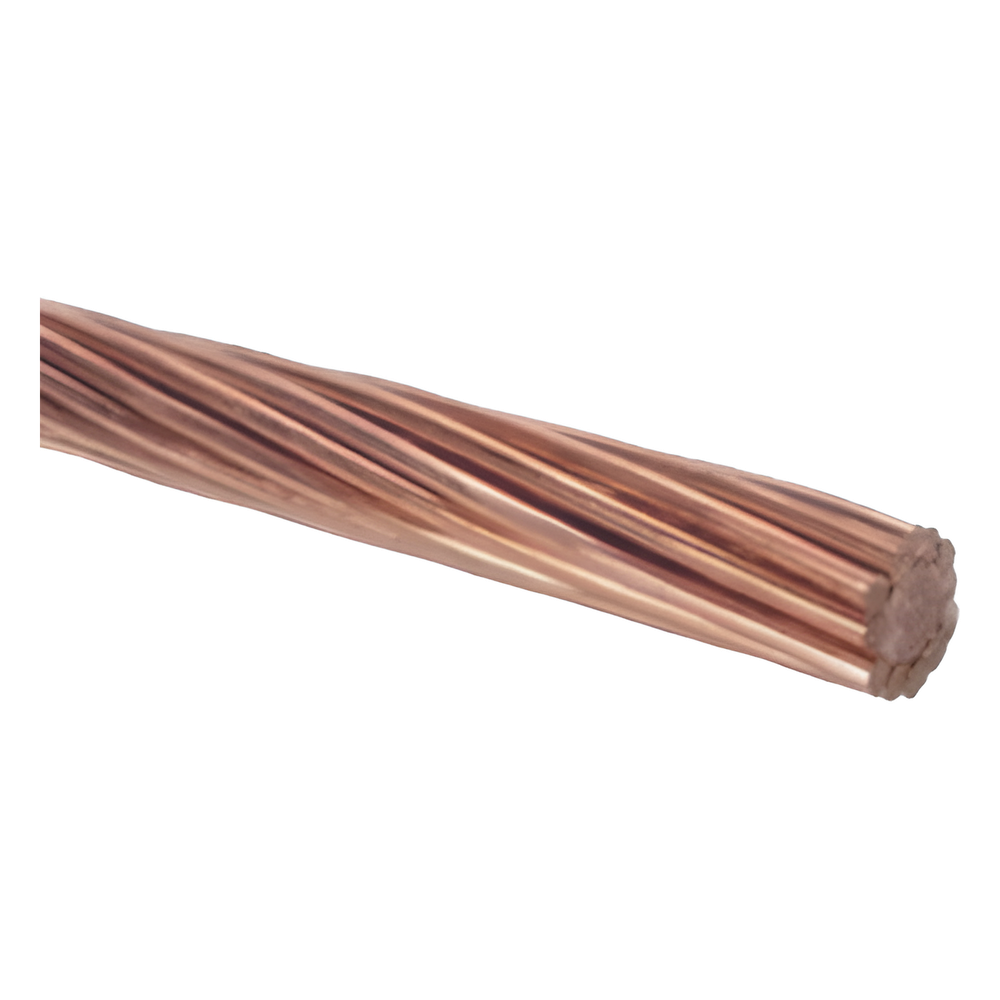 100 m / 10 AWG / Cable Eléctrico / Cobre Desnudo