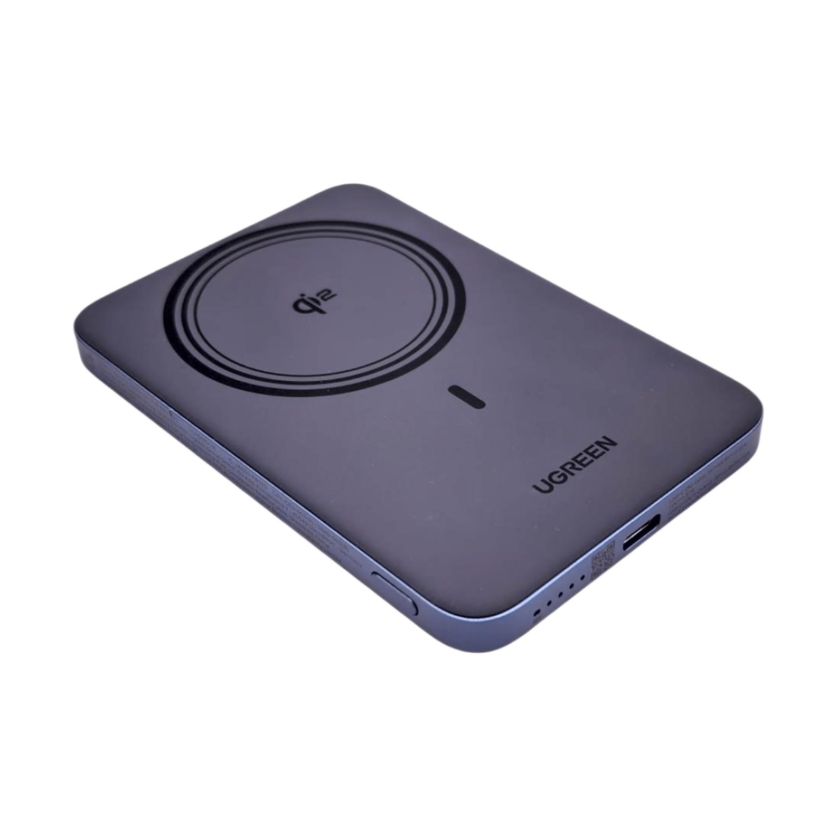Power bank  Magnético Inalámbrico / 5000 mAh 19.6 Wh / USB-C 20W PD3.0 / Carga Inalámbrica Magnética 15W / Salida Simultánea Cable + Wireless / Ultrafino 8.6 mm (0.3 in)