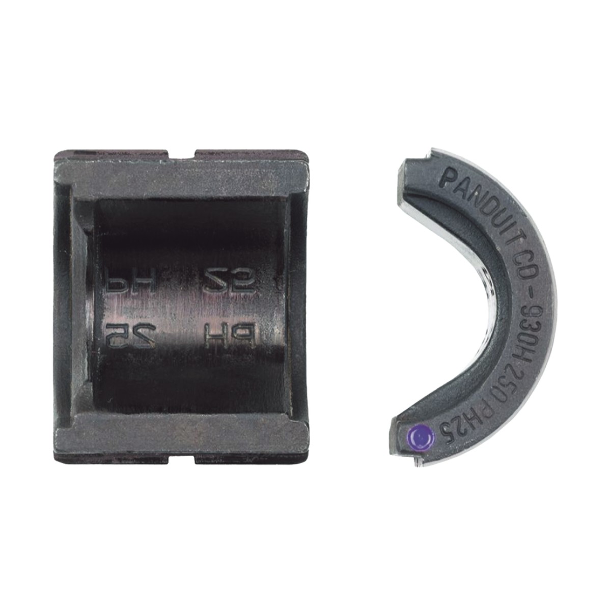 Dado de Prensado para Herramienta de Crimpado CT-29XX. Para Conectores a Tierra Tipo "E" GCE1/0-1/0  y Cruzado GCC6X6250-250. Código Rojo PG10