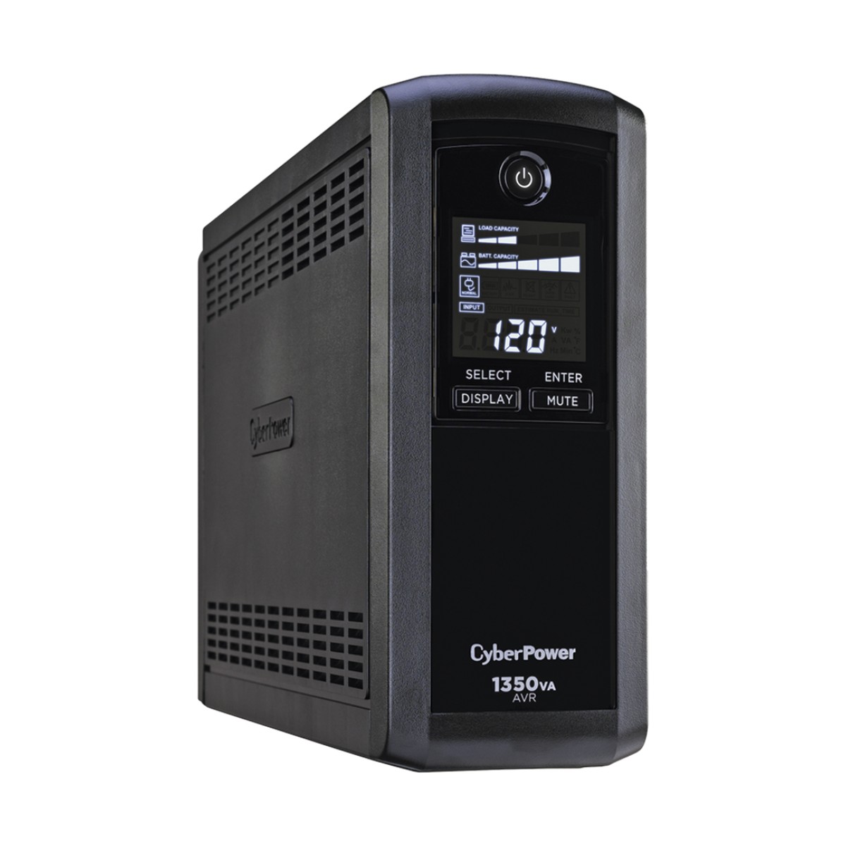 UPS de 1350 VA/815 W, Topología Línea Interactiva, Entrada 120 Vca NEMA 5-15P, Tipo Mini Torre, Con 10 Tomas NEMA 5-15R