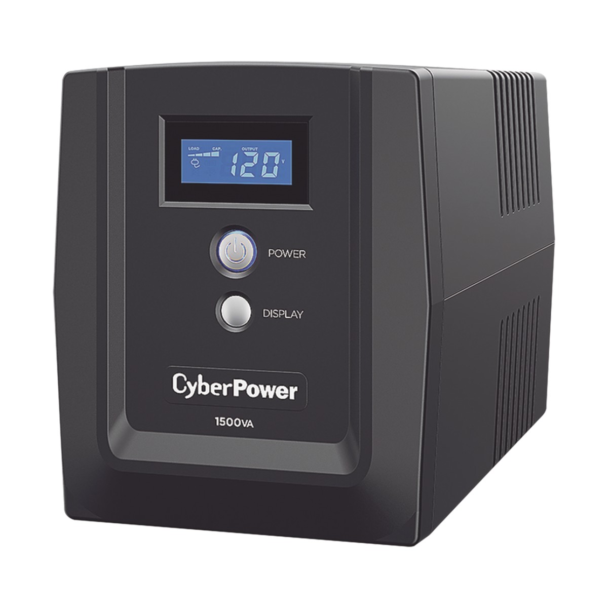 UPS de 1500 VA/900 W, Topología Línea Interactiva, Entrada 120 Vca NEMA 5-15P, y 8 Salidas NEMA 5-15R, Con Regulador de Voltaje (AVR)