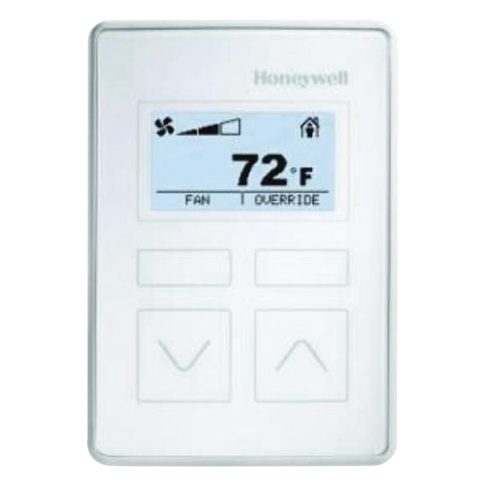 Sensor y display de temperatura y humedad para pared con pantalla LCD retroiluminada y bus Sylk para controladores Trend IQX