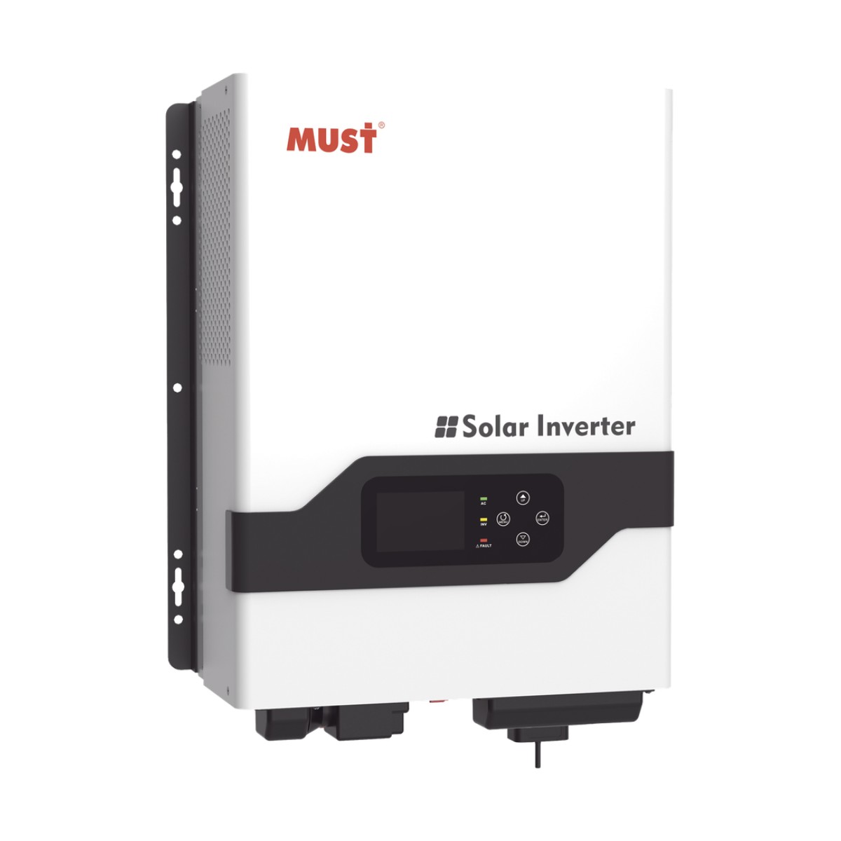 Inversor / Cargador de 3 KW para Sistemas Tipo Isla a 48Vcd, 220Vca de Entrada, 220/120Vca de Salida, Onda Sinusoidal Pura con Controlador MPPT